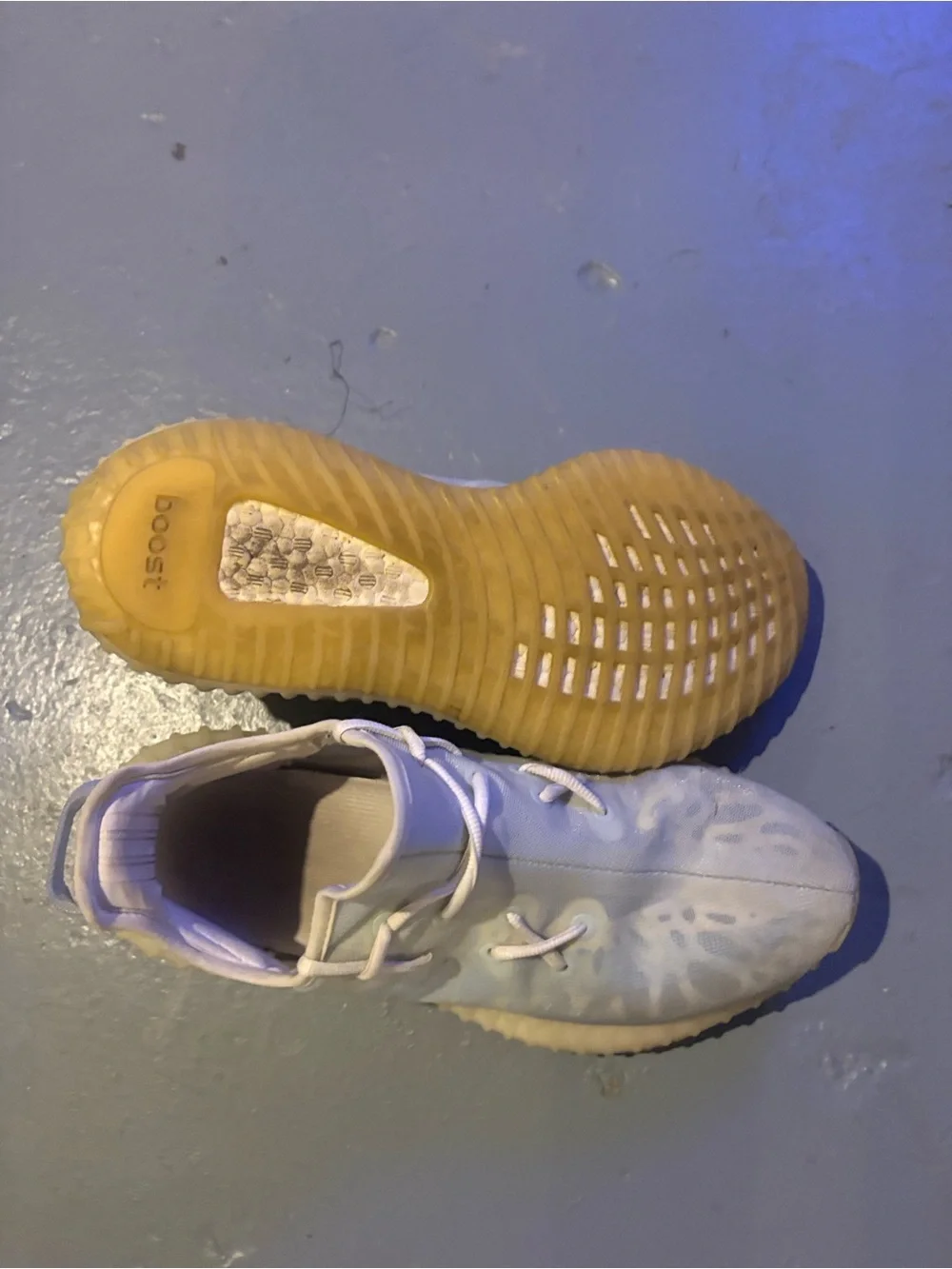 Yeezy Light Gray/Tan Men's Sneakers